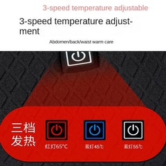 Men Autumn Winter Smart Heating Cotton 5 Area Vest Heated V Neck Vest Women Outdoor Flexible Thermal Winter Warm Jacket M-4XL