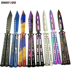 Colorful Training Folding Pocket Knife