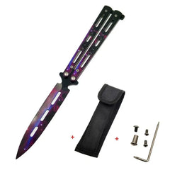 Colorful Training Folding Pocket Knife