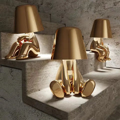 Golden Man Table Lamp