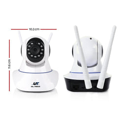 UL Tech Set of 2 1080P IP Wireless Camera - White