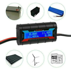 200A DC Digital Monitor LCD Volt Amp Meter Analyzer For RC Battery Solar Power