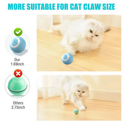 Interactive Cat Toy Ball 360° Automatic Rotating Rolling Ball