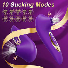 Clitoris Sucking Vibrator for Women Clit Clitoral Nipple Stimulator