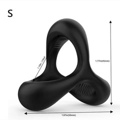 Penis Ring Silicone Semen Lock Ring Delay Ejaculation High Elasticity