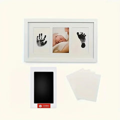 1 Set Baby Handprint Footprints Ink Pads Safe Non-toxic No-Touch Skin