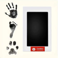 1 Set Baby Handprint Footprints Ink Pads Safe Non-toxic No-Touch Skin