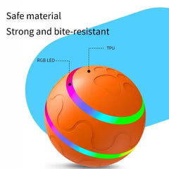 New Touch Pet Automatic Dog Toy Rubber Ball Electric Smart Ball Toys