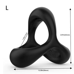 Penis Ring Silicone Semen Lock Ring Delay Ejaculation High Elasticity