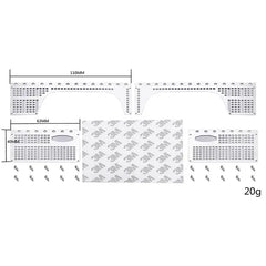 RC Car Window Mesh Upgrade Spare Parts