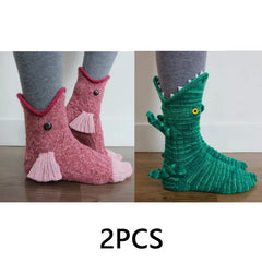 Creative Knitted Socks