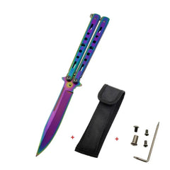 Colorful Training Folding Pocket Knife