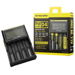 Nitecore D2 D4 Digicharger - Battery Charger - Lithium Li Ion Smart